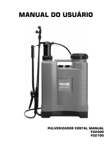 Manual FORTG FG2100 Pulverizador para jardim