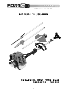 Manual FORTG FG9130 Unidade de acionamento