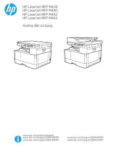 Hướng dẫn sử dụng HP LaserJet MFP M443 Máy in đa chức năng
