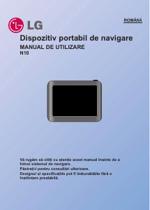 Manual LG N10EB00 Sistem de navigatie
