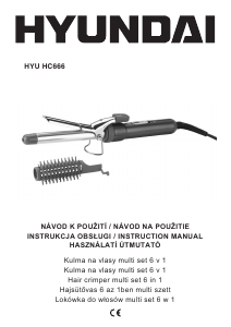 Manual Hyundai HYU HC666 Hair Styler