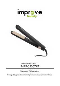 Manuale Improve IMPPC2307AT Piastra per capelli