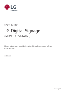 Handleiding LG 43TNF5J-B LED monitor