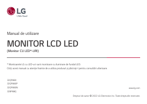 Manual LG 32QP880N-B Monitor LED