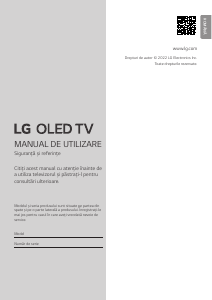 Manual LG 48LX1Q3LA Televizor OLED