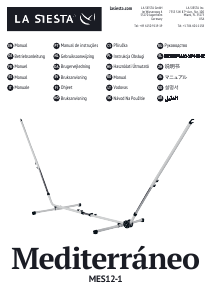 사용 설명서 La Siesta MES12-1 Mediterraneo 해먹