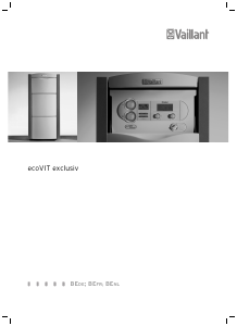 Handleiding Vaillant ecoVIT exclusiv VKK SWE 656/4 CV-ketel