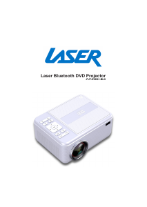 Manual Laser PJT-DVD01-WHT Projector
