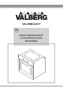 Mode d’emploi Valberg VAL 56 MCA XVT Four