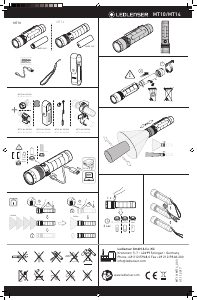 Manual Led Lenser MT10 Lanterna