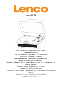 Manual Lenco LS-410WA Turntable