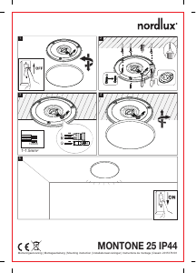 Manual de uso Nordlux Montone 25 Lámpara