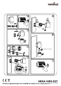 Bedienungsanleitung Nordlux Heka Leuchte