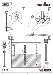 Manual Nordlux Vejers Lamp