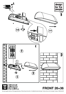 Priručnik Nordlux Front 26 Svjetiljka