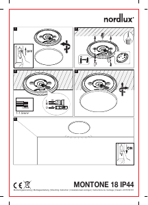 Mode d’emploi Nordlux Montone 18 Lampe