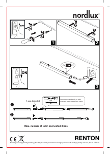 Mode d’emploi Nordlux Renton 90 Lampe