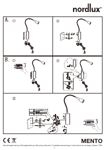 Manual de uso Nordlux Mento Lámpara