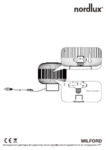 Mode d’emploi Nordlux Milford Lampe