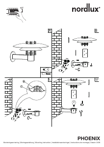 Bedienungsanleitung Nordlux Phoenix Leuchte