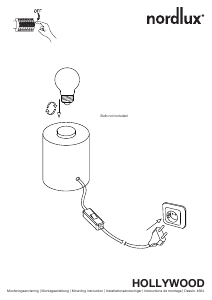 Instrukcja Nordlux Hollywood Lampa