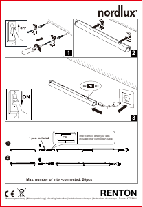 Manual de uso Nordlux Renton 30 Lámpara