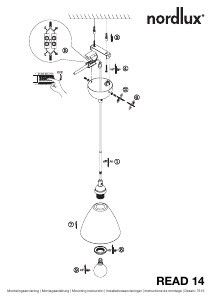 Mode d’emploi Nordlux Read 14 Lampe