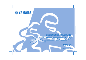 Bedienungsanleitung Yamaha X-city 250 (2008) Roller
