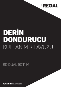 Kullanım kılavuzu Regal SD Dual 5011 M Dondurucu