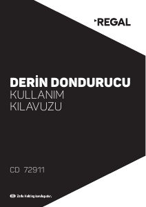 Kullanım kılavuzu Regal CD 72911 Dondurucu