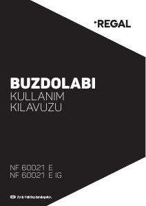 Kullanım kılavuzu Regal NF 60021 E Donduruculu buzdolabı