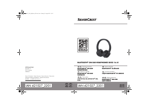 Manual SilverCrest IAN 421027 Headphone