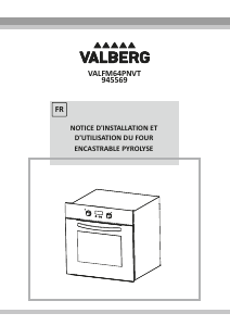 Mode d’emploi Valberg VAL FM 64P NVT Four