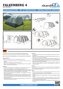 Handleiding Skandika Falkenberg 4 Tent