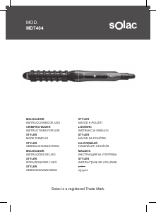 Bedienungsanleitung Solac MD 7404 Lockenstab