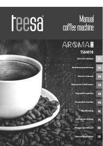 Manual Teesa TSA4010 Coffee Machine