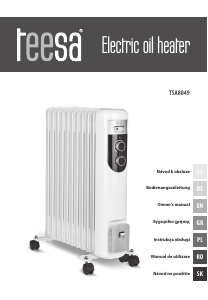 Manual Teesa TSA8049 Heater