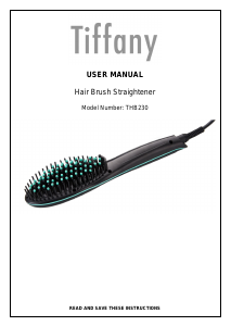 Manual Tiffany THB230 Hair Straightener