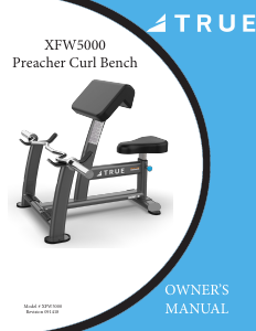 Handleiding True XFW-5000 Fitnessapparaat