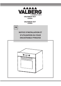 Mode d’emploi Valberg VAL FM 65P XVT Four