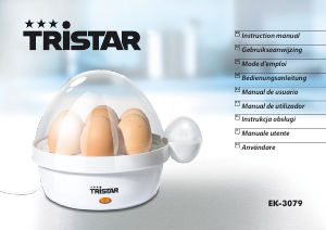 Manual de uso Tristar EK-3079 Cocedor de huevos