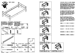 Mode d’emploi Thuka Maxi 08 Structure lit mezzanine