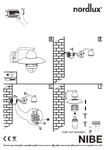 كتيب Nordlux Nibe مصباح