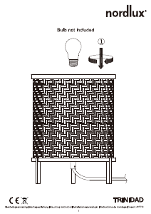 Instrukcja Nordlux Trinidad Lampa