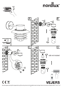 Manual Nordlux Vejers Down Lamp