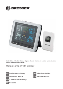 Handleiding Bresser 7007510 MeteoTemp WTM Colour Weerstation