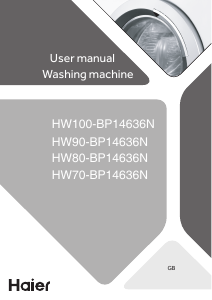 Bedienungsanleitung Haier HW80-BP14636N Waschmaschine