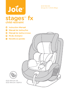 Manual Joie Stages FX Car Seat