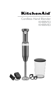 Manual KitchenAid KHBBV83 Hand Blender