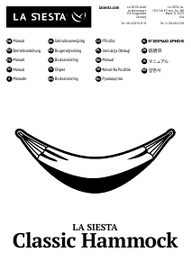 Εγχειρίδιο La Siesta Classic Αιώρα